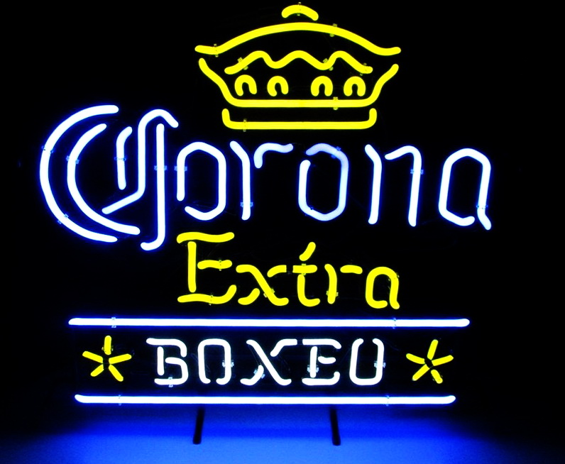Corona Extra Boxeo Neon Sign